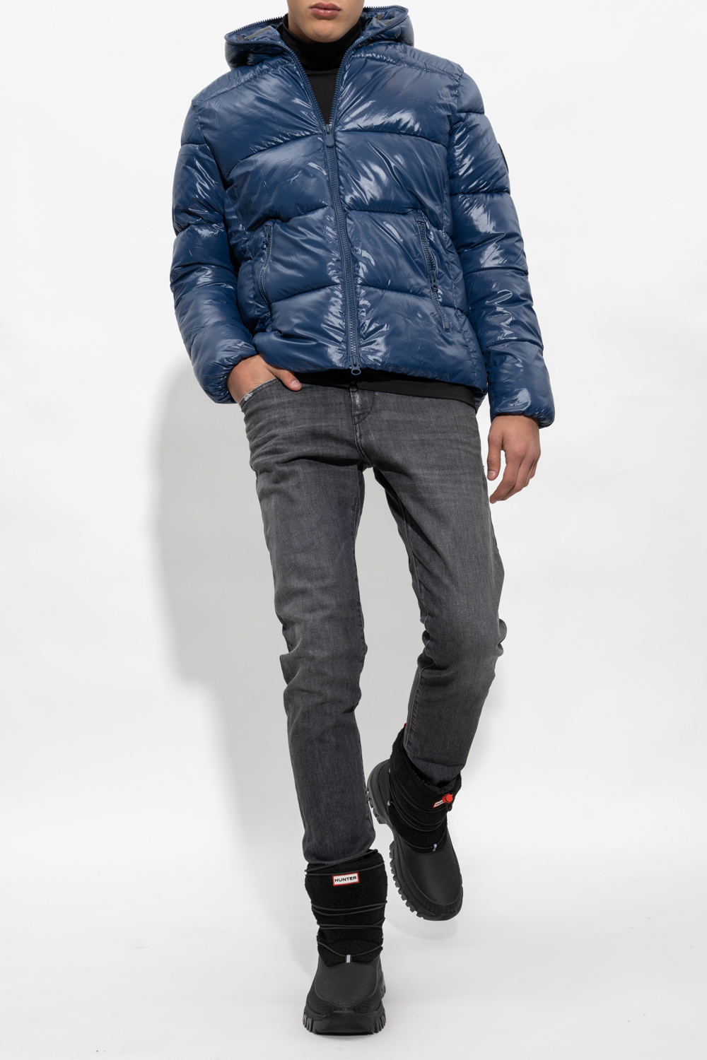 IetpShops Finland - Navy blue 'Edgard' jacket Save The Duck